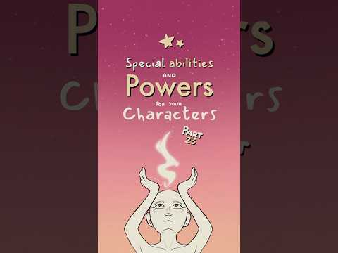 special ability and power ideas for your characters, part 23 👁️ #writing #oc #originalcharacter