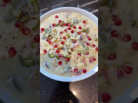 Easy Sago Dessert | Fruit Dessert Recipe Ramadan Special #shorts