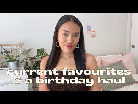 current favourites (books, anime, films) + what i got for my birthday!