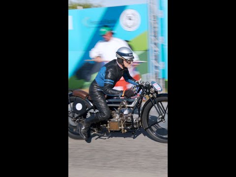 82 year old Terry & his 100 mph 1928 Douglas Speed Model