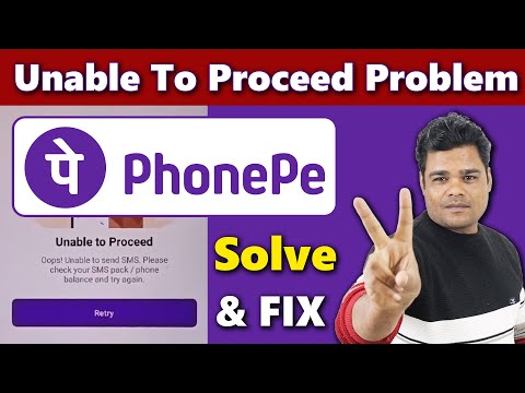 Phonepe Unable To Proceed Problem || How To Solve Phonepe Unable To Proceed || Phonepe Problem 2025