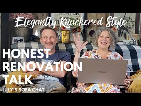 Mark gets fruity in July's Sofa Chat | Cottage Renovation Q&A #renovationvlog