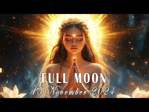 Full Moon Meditation • November 2024 • Manifest All Your Desires • Law Of Attraction • 1111 Hz