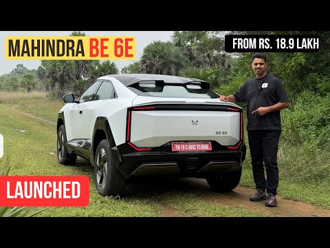 Mahindra BE 6E Most Detailed Walkaround - 18.9 Lakh | 232 BHP | 500 KM Range 🔥🔥🔥