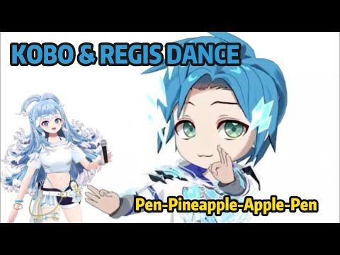 KOBO REGIS SING & DANCE PEN-PINEAPPLE-APPLE-PEN