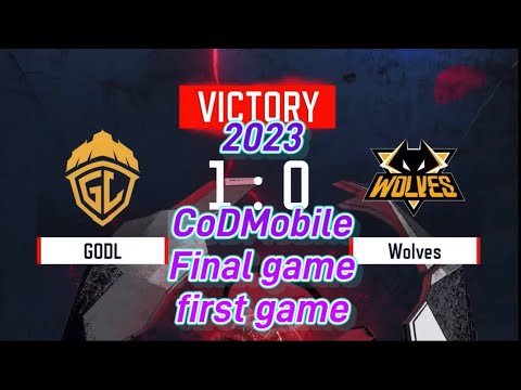 【CoDMobile】  2023    Final game     Wolves VS  GODL     first game