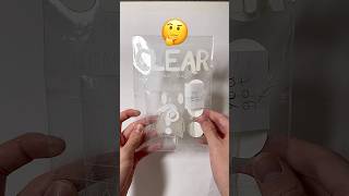 Blind bag but it’s CLEAR… | CLEAR BLIND BAG paper diy 🧊 #diycrafts #papercraft #surprise