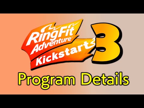 Ring Fit Adventure Kickstart 3 - Program Details!