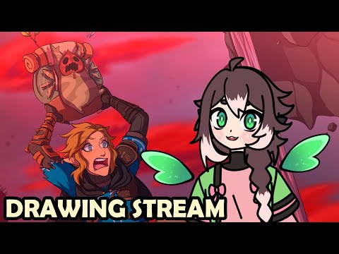 Finishing up some TOTK fanart [Stream Archive]