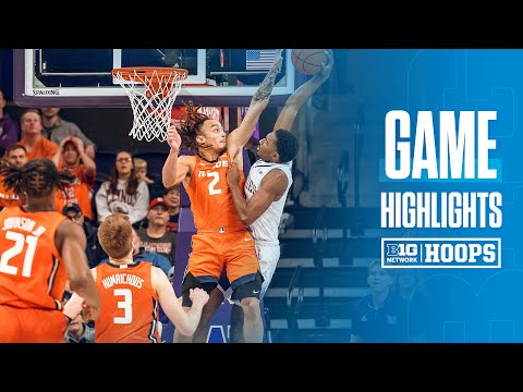 Illinois at Washington | Highlights | Big Ten Basketball | 01/05/2025