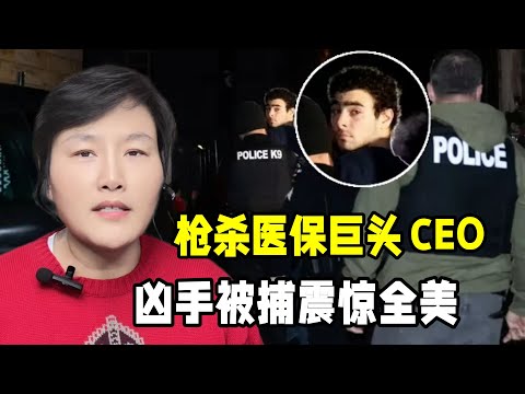 美國醫保巨頭CEO遇刺身亡，嫌疑人震驚全美，身份被扒令人意外！