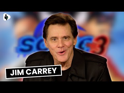 Jim Carrey Causes CHAOS In HILARIOUS Sonic 3 Interview 😂 | Sonic The Hedgehog 3