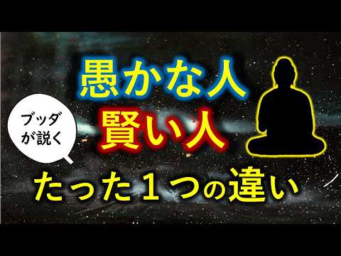 ●愚者と智者の【決定的なたった１つの違い】とは　ブッダの意外な答え