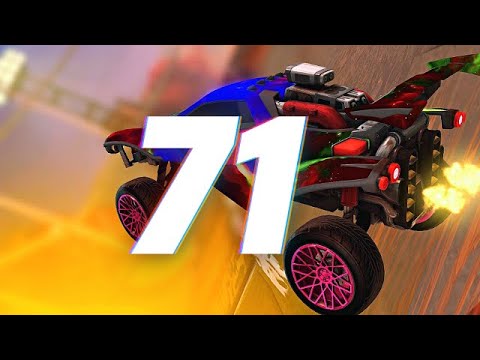 ROCKET LEAGUE INSANITY 71 ! (BEST GOALS, FREESTYLES, 214 KPH PINCH, LAGG DASH?)