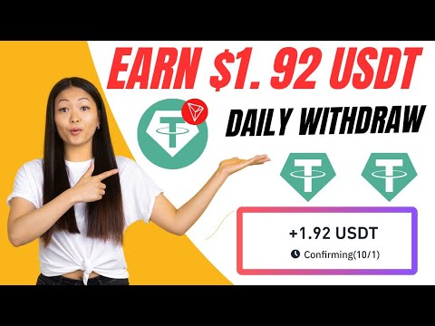 New USDT $1.92 investment website in the Best application East making online earn money in 2024!