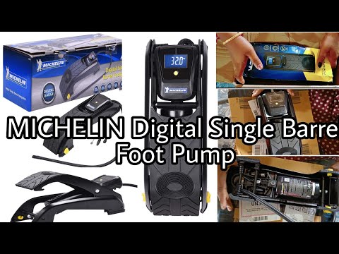 #Tyerpumperkit #Unboxing  MICHELINE Digital Single Barrel Foot Pump