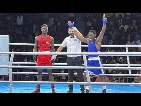 AFRICA GAMES-MUZAMIR 'MR.TAKE OVER' SSEMUDDU DEFEATS GHANA'S HENRY MALMY,WINS UGA'S 2ND BOXING MEDAL