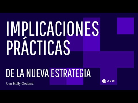 IMPLICACIONES PRÁCTICAS Nueva Estrategia