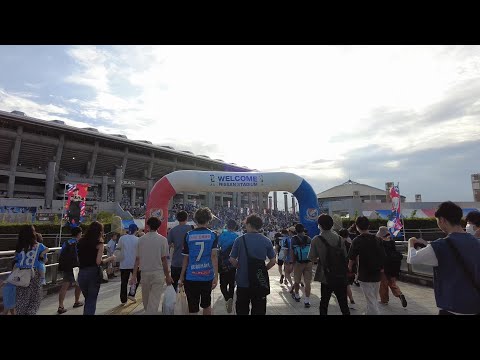 BIG神奈川ダービー、スタジアム外の雰囲気