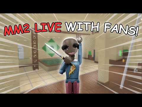 Playing Mm2 With Fans