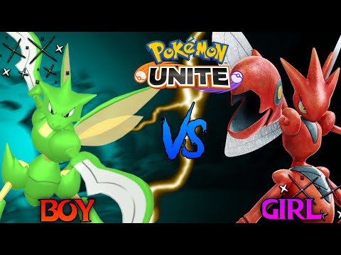 Boy vs Girl Challenge 💥|| Pokemon unite @Serinagamergirl350