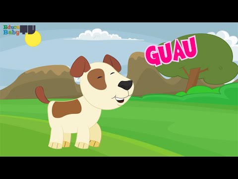 🐶🐷🐄🐮 El Sonido de los Animales - Canción Infantil - Aprende Los Animales De la Granja - Estimulación