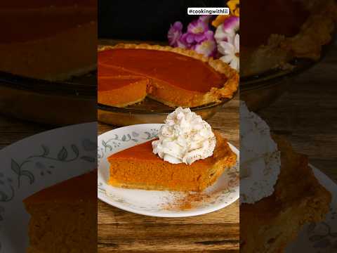 ASMR Pumpkin Pie #shorts #cooking #pumpkin #pie #asmr