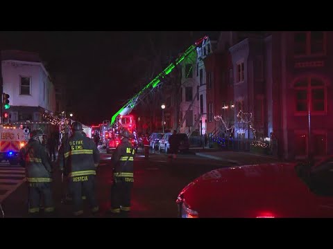 Firefighters put out fire in Northwest DC apartment building