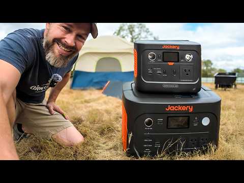 Glamping vs Camping with the Jackery Solar Generator 1000v2