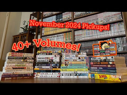 The OLDEST Manga in English & Manga From the Future! - November 2024 Pickups