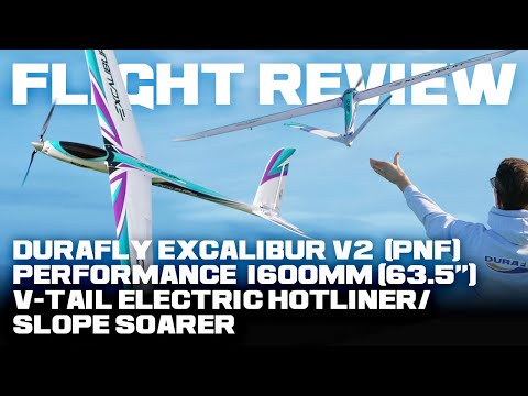 Durafly Excalibur V2 (PNF) High Performance 1600mm (63.5") - Flight Review