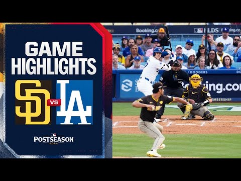 Padres vs. Dodgers NLDS Game 5 Highlights (10/11/24) | MLB Highlights