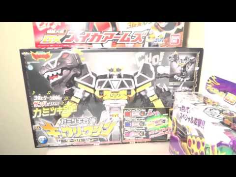 仮面ライダー鎧武 ガイム とキョウリュウジャーのおもちゃを多々買って来ました！´ー`1