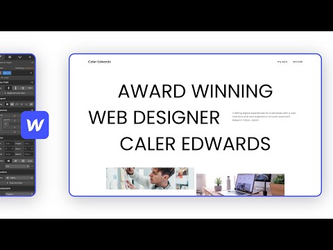 Design & Build a Portfolio Website (Webflow) - Part 2