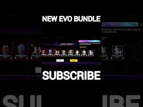 I GOT NEW EVO BUNDLE || LEGENDARY FROSTFIRE BUNDLE || #sorts #viral #freefire