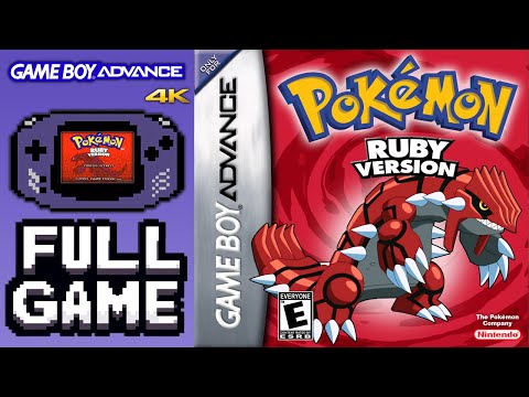 Pokémon Ruby Version (GBA) - Full Game Walkthrough / Longplay (4K60ᶠᵖˢ UHD)