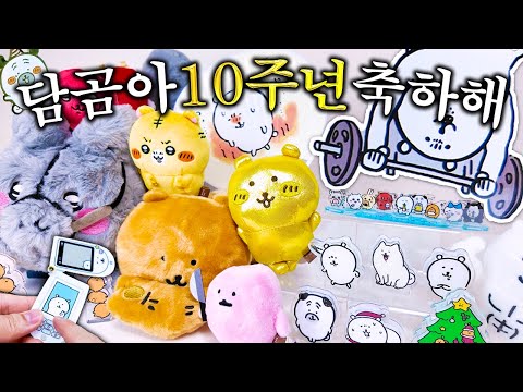 담곰이의 10번째 생일 특집 개큰 나가노마켓&담고미 굿즈 리뷰