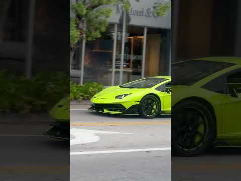 Verde Scandal Aventador SVJ Coupe 🌴🙏💪