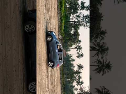 Driving on the beach 🏝️🚗 #beach #car #shorts #short