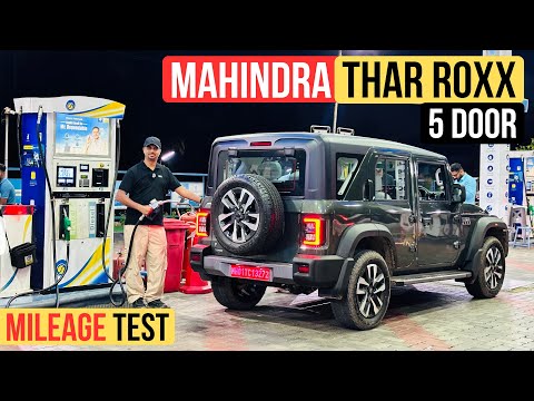 Mahindra Thar Roxx 5-Door Mileage Test - आ गई सच्चाई सामने 🤦🏼‍♂️