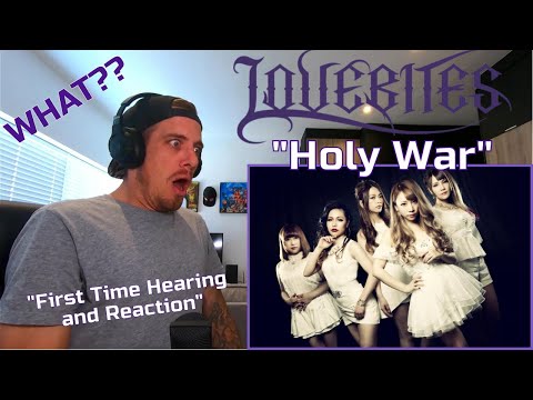 Lovebites - Holy War "FIRST TIME REACTION and HEARING" | MarbenTheSaffa Reacts