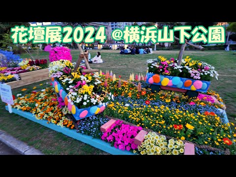 【4K】花壇展2024＠横浜山下公園