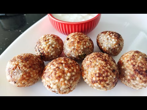 Sabudana Appe | साबुदाणा आप्पे| No fry sabudana vada