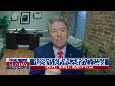 Rand Paul Highlights How Hypocritical The Democrats’ Impeachment Argument Is