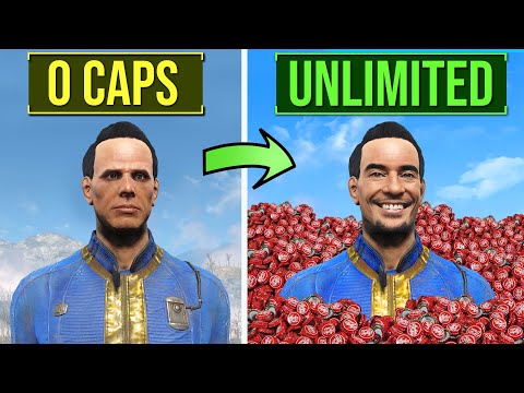 Fallout 4 - Fast Unlimited Caps Glitch Early!