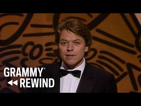 Robert Palmer Wins His First GRAMMY For "Addicted To Love" In 1987 | GRAMMY Rewind