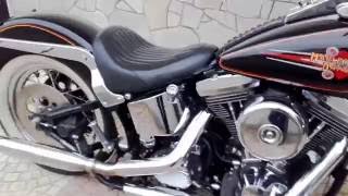 Harley Davidson Heritage Softail Classic carburater FLSTC 1993 sound