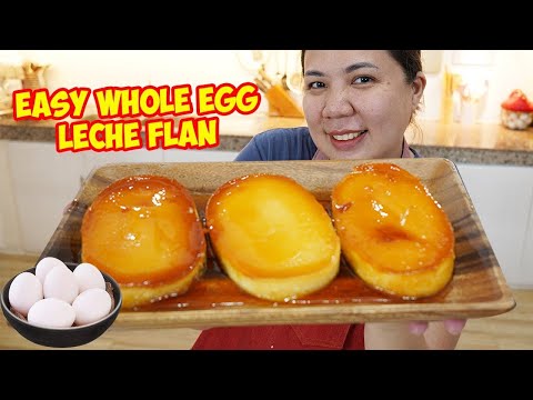 Leche Flan Whole Egg pang Negosyo with Costing