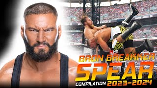 Bron Breakker Speed Spear Compilation 2023-2024