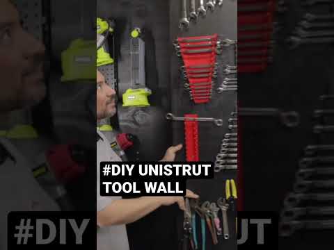 GET ORGANIZED (DIY Garage Tool Wall) #SHORTS